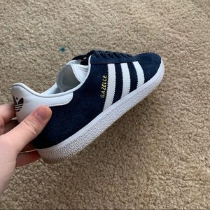 Blue Adidas Gazelle